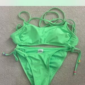 Wild Fable Green Bikini Set
